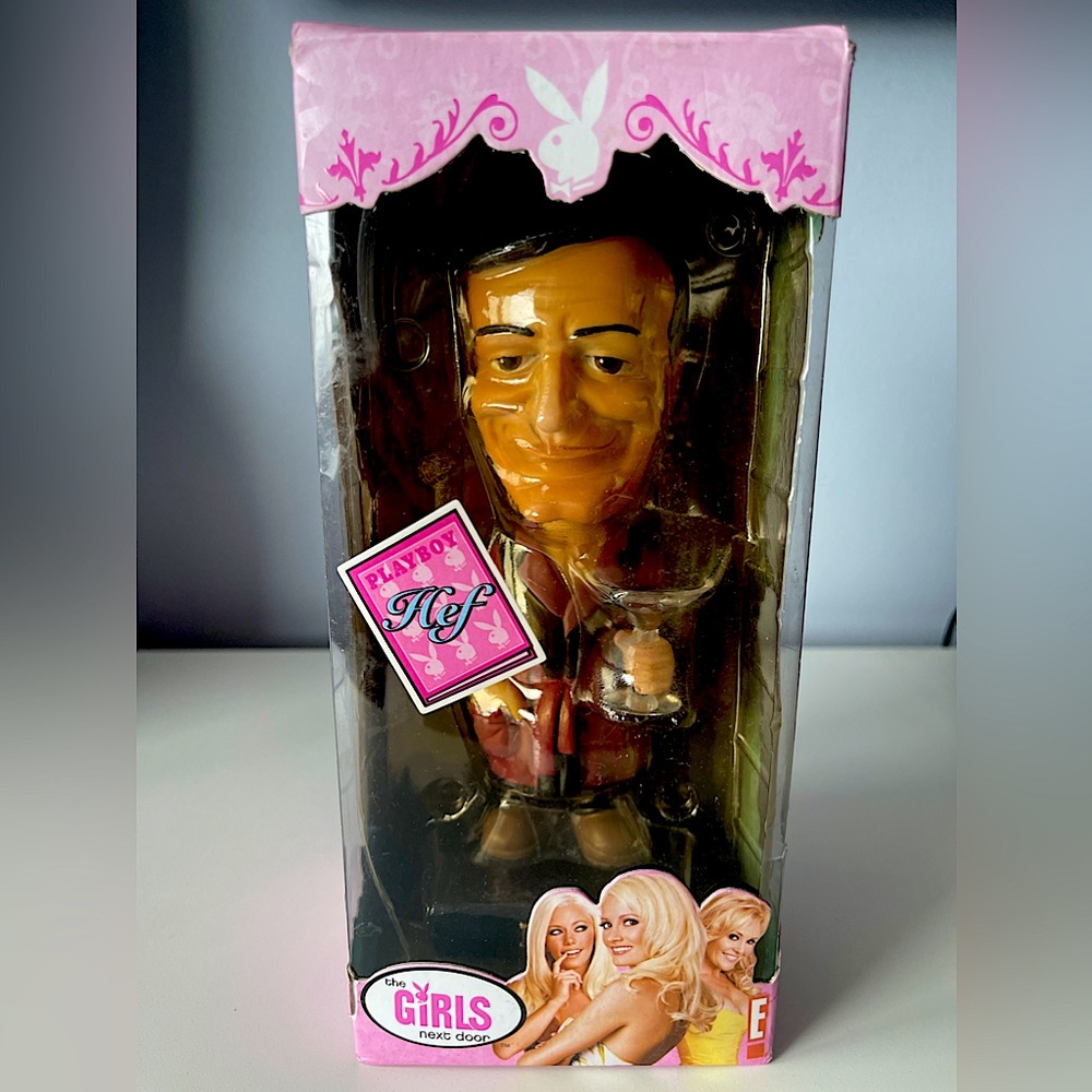 HUGH HEFNER “Girls Next Door” BOBBLEHEAD